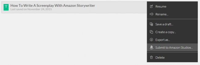 Change Formatting Style - Amazon Storywriter Review