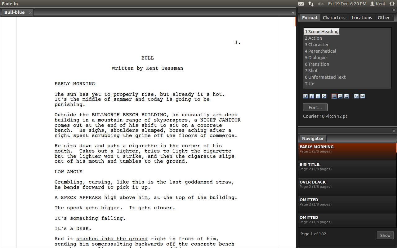 Guide to screenwriting pdf