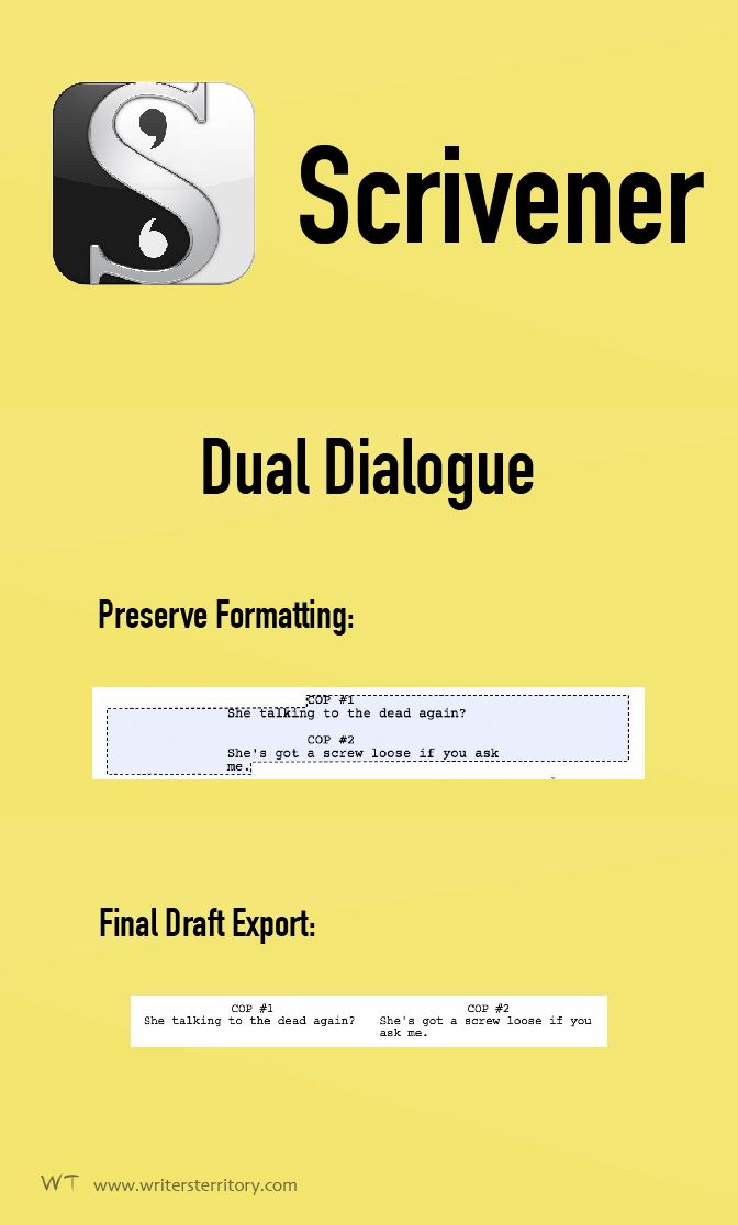 do simultaneous dialogue in final draft 10