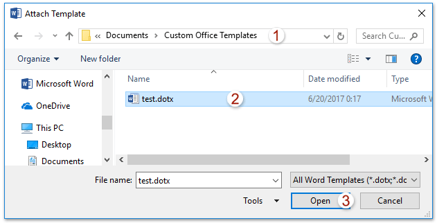 Apply Template to current File - How to Create and Use Templates in FADE IN